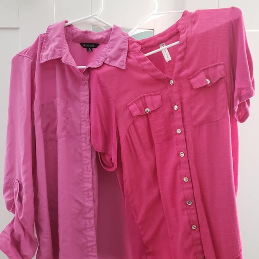 2 Pink Blouses